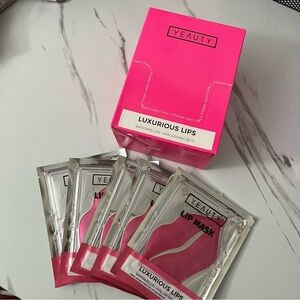 YEAUTY 25 Count Box of Luxurious Lips Lip Mask - Pink